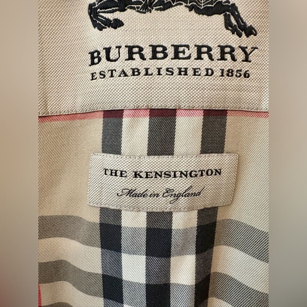 Authentic Burberry Kensington Mid Length Trench Coat - Picture 13 of 15